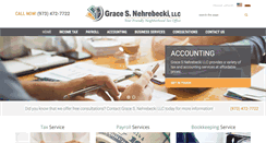 Desktop Screenshot of nehrebeckitax.com